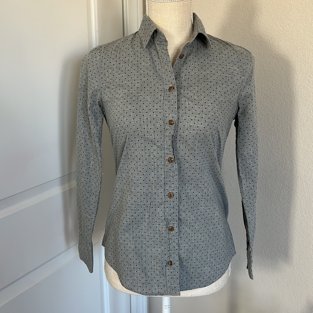 NWOT polka dot top